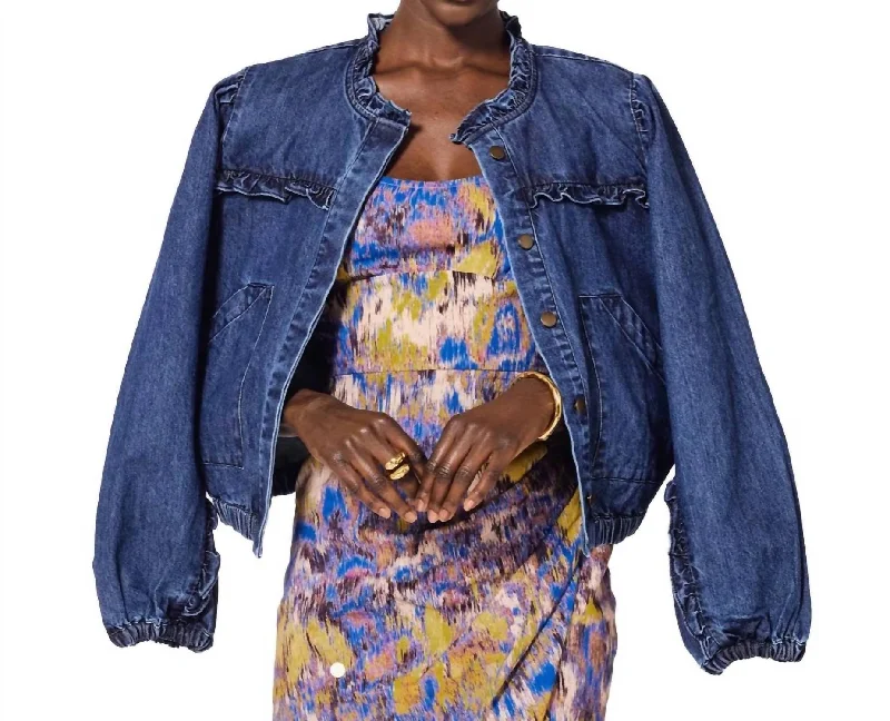 Paxton Jacket In Denim Confident Women's Power