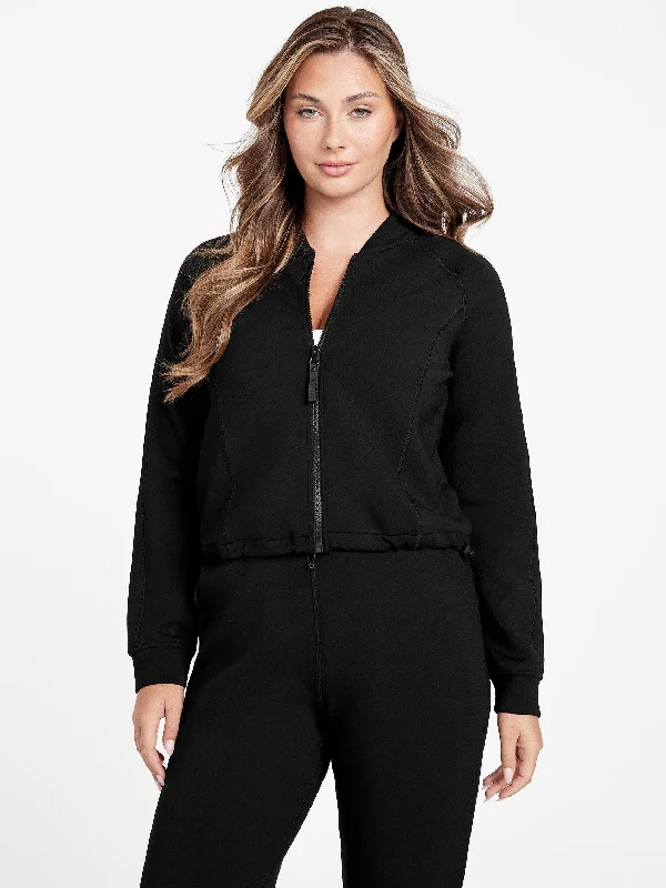 Blaire Scuba-Knit Jacket Feminine Women's Style 