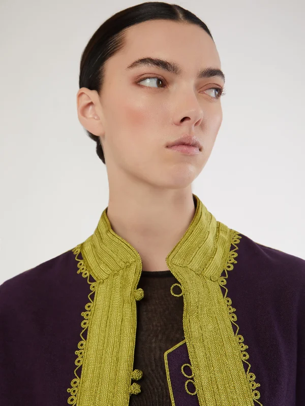 Moroccan cashmere jacket Laid - back Women's Style