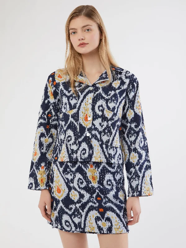 Indian Kantha Jacket Luxurious Women's High -  end