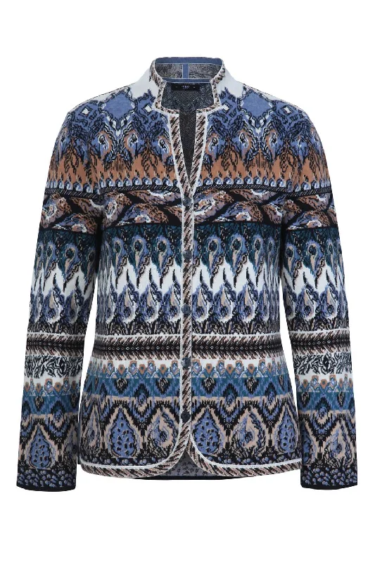 Women's Ornament Jacket In Almond British Gentlewoman Style