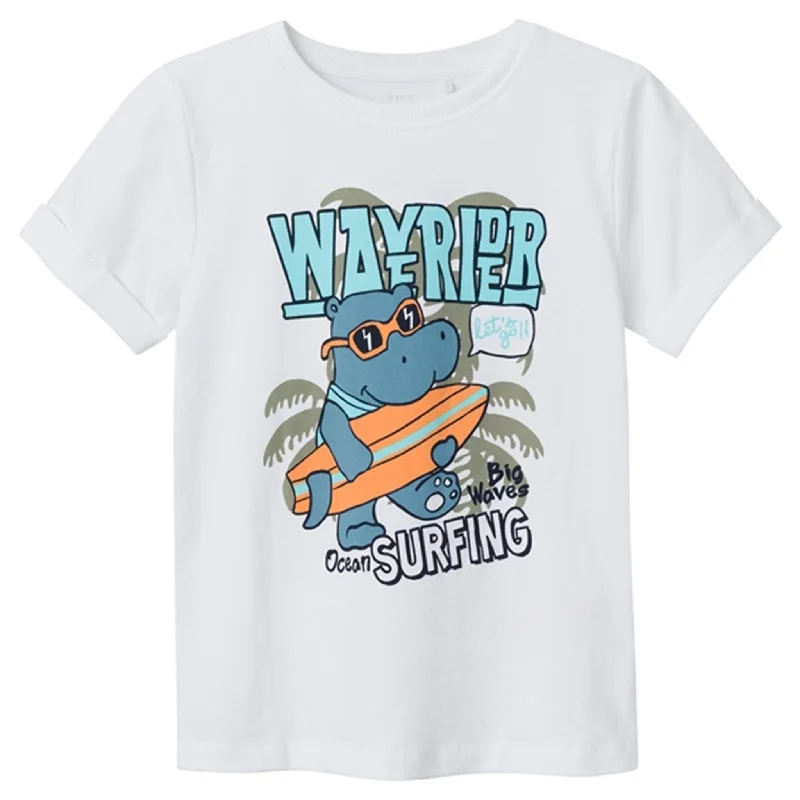Name it Bright White Vux T-Shirt Modern Women's 