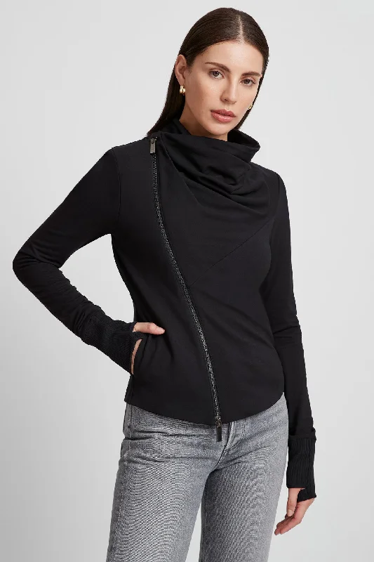 Linwood Sweatshirt Jacket Sophisticated Women's Tailored
