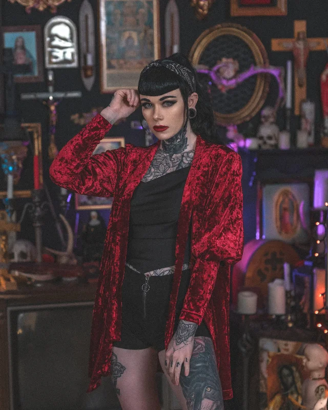 Hellfire Cardigan Business