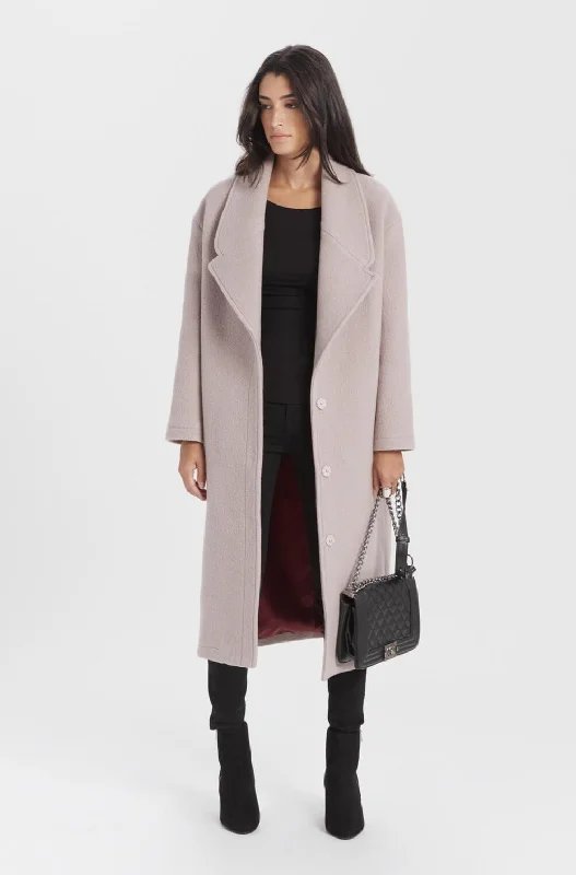Elizabeth Coat Earthy Women's Hemp - based
