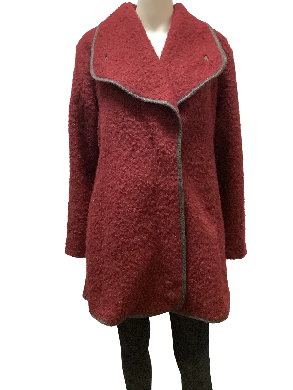 Simply Noelle Maroon Coat Size L/XL garde