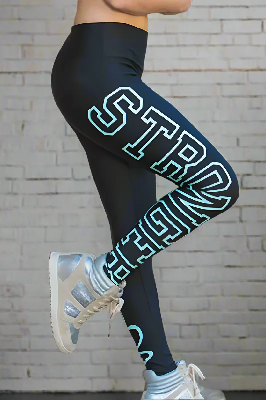 Alto Giro Ebony Stronger Legging Preppy Women's College