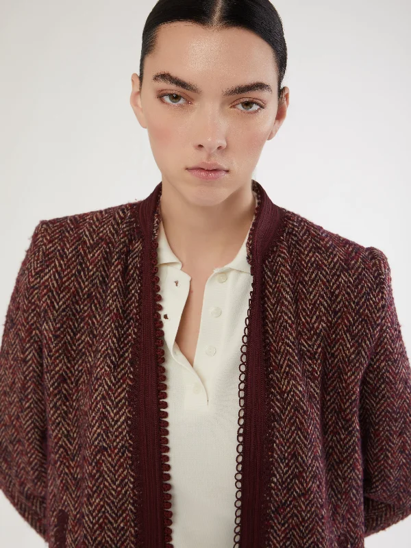 Moroccan wool blazer performance