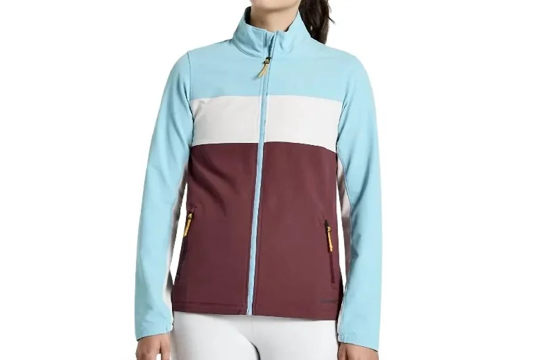 Bluster Jacket In Vizired Cool Women's Distressed