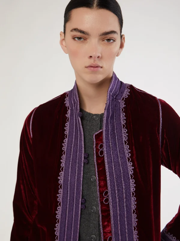 Moroccan velvet jacket Refined Women's 