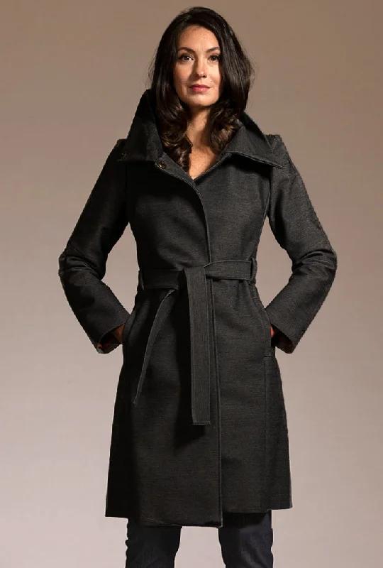 PEPPER TRENCH COAT waterproof Sustainable Organic