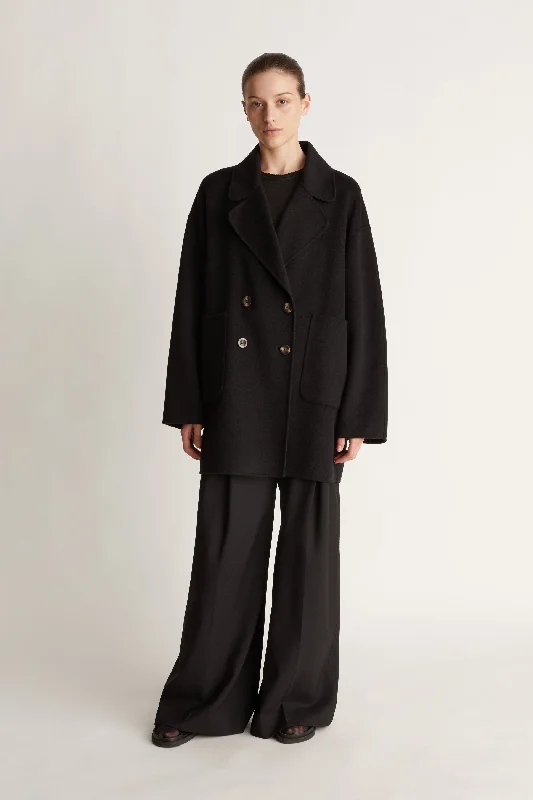 Florentine Cashmere Pea Coat Contemporary 