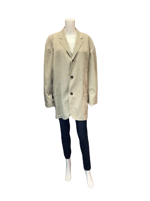 Theory Men's Jacket Khaki Size: 42 Modern Women's 