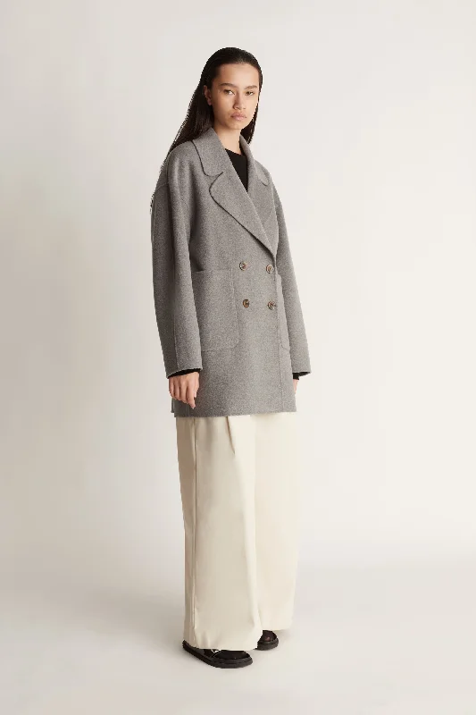 Florentine Cashmere Pea Coat European