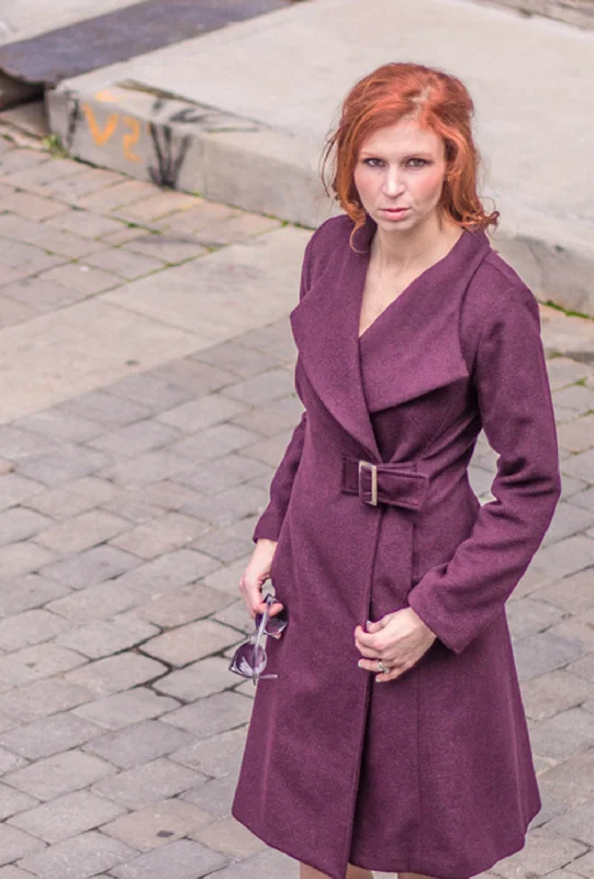 COACH COAT · plum Dynamic Women's High - energy