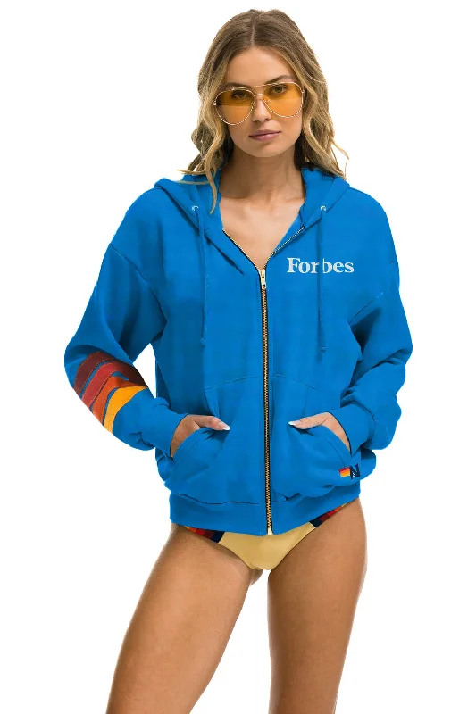 FORBES 23 RELAXED ZIP HOODIE - OCEAN Vintage Women's 1970S 