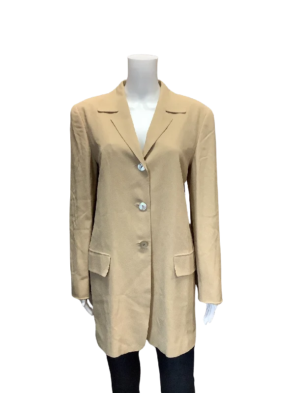 Max Mara Women's Oversized Blazer Camel Size: 8 Youthful Women's Anime - inspired