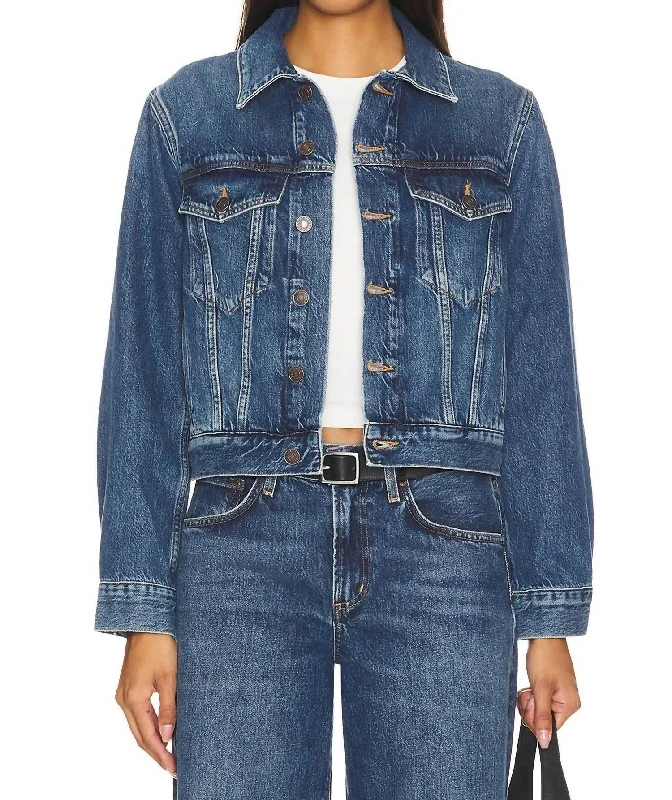 90's Jean Jacket In Control Confident Women's Power