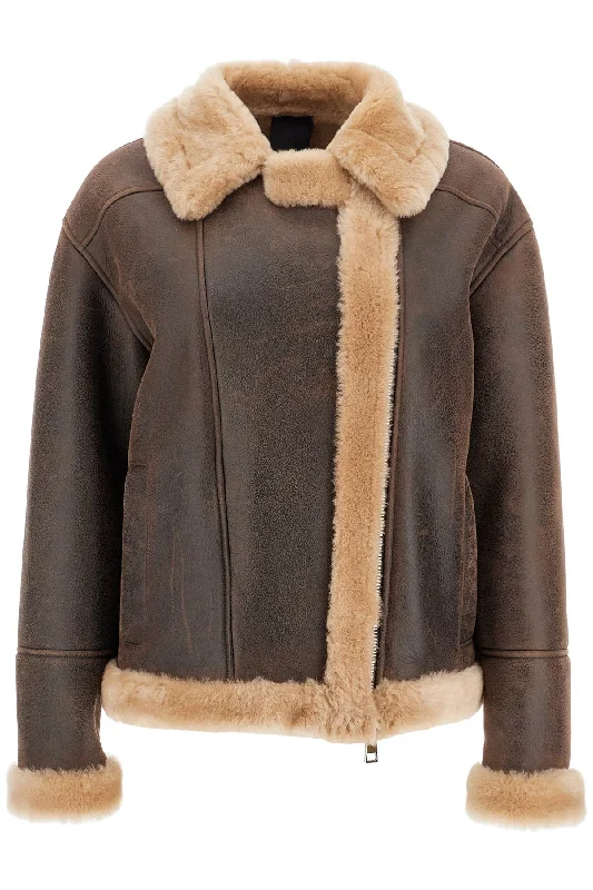 Blancha Women's Shearling Jacket Casual Women's Japanese 
