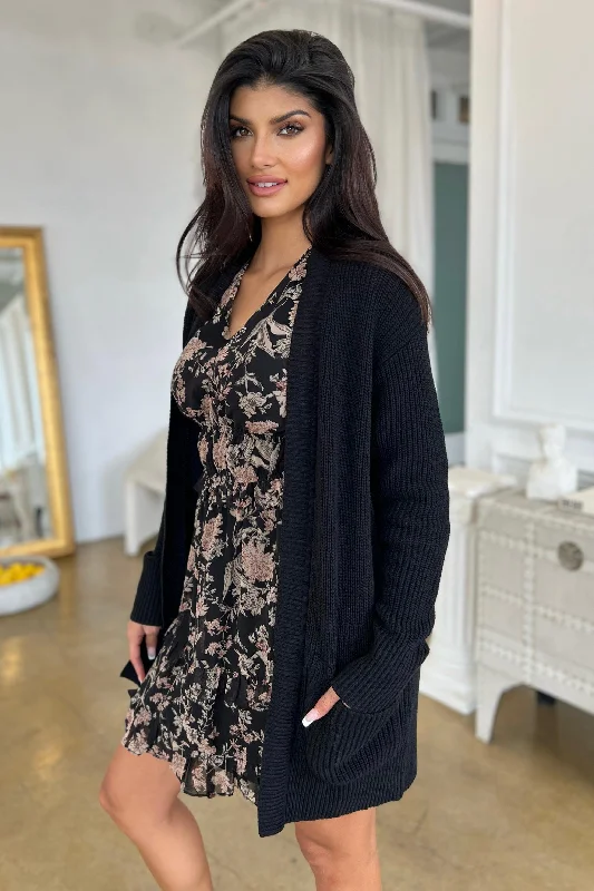 THE EASY COTTON CARDIGAN Sleek Women's 