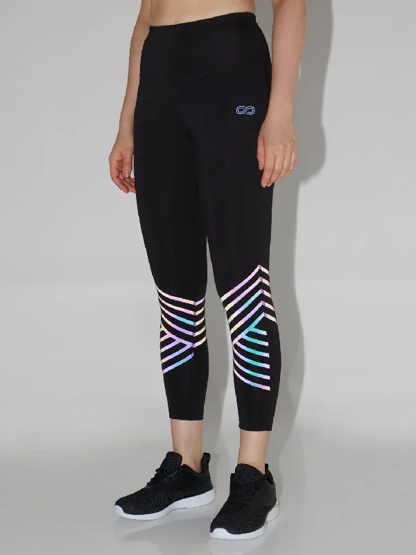 Artemis Reflective Leggings Black Bohemian Women's Free