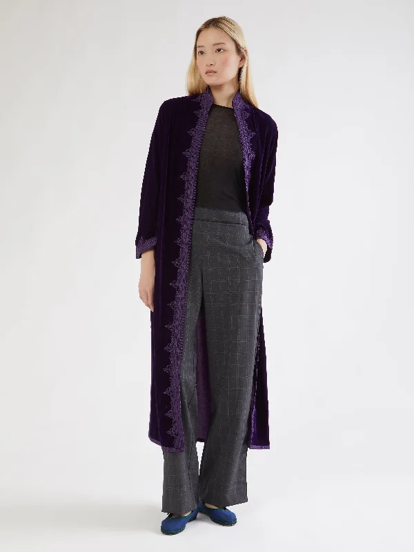 Moroccan velvet coat Athletic Women's High - 