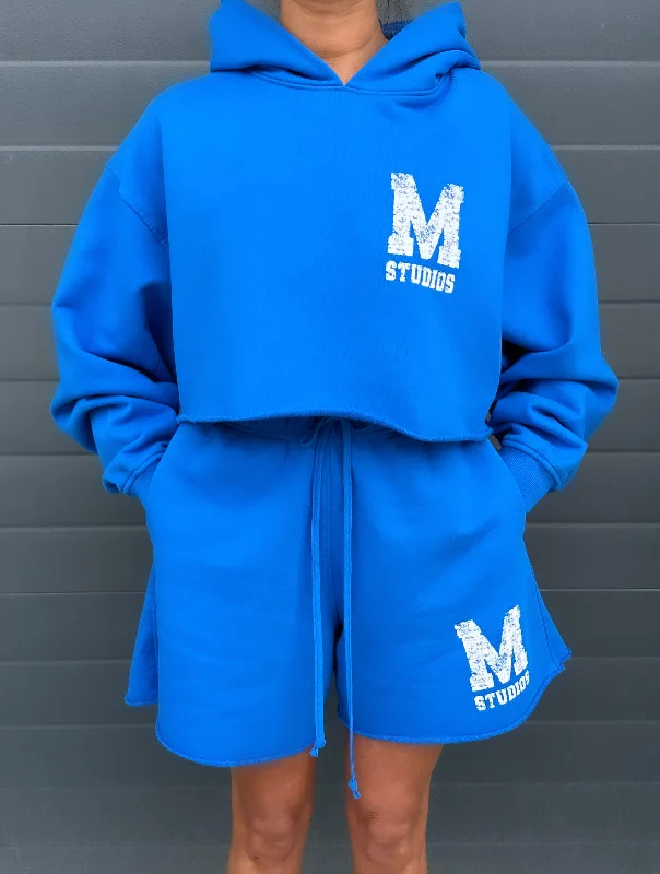 Cobalt M Studios Cropped Hoodie. Bohemian Women's Free
