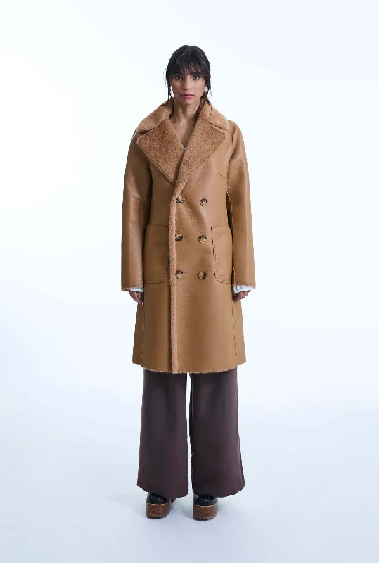 Reversible Brown Coat Compression