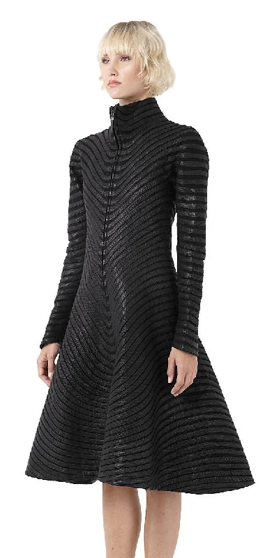 Obsidian Leather Coat Business