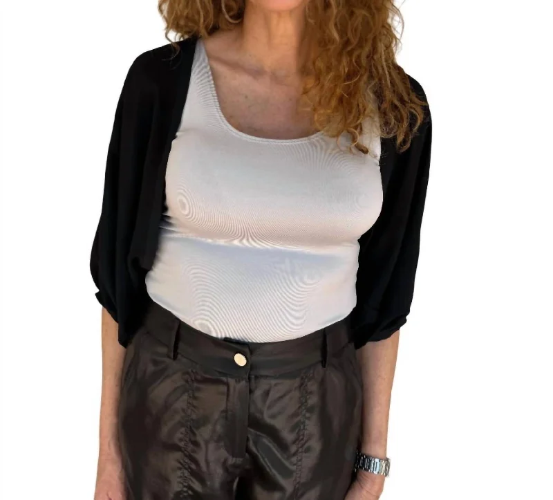 Markus Jacket In Black Relaxed Women's 