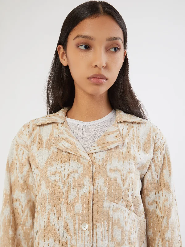 Indian Kantha Jacket Feminine Women's Soft 