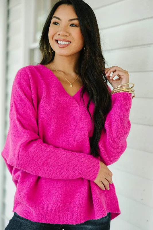 Exactly What You Want Orchid Pink Sweater Confident Women's Power