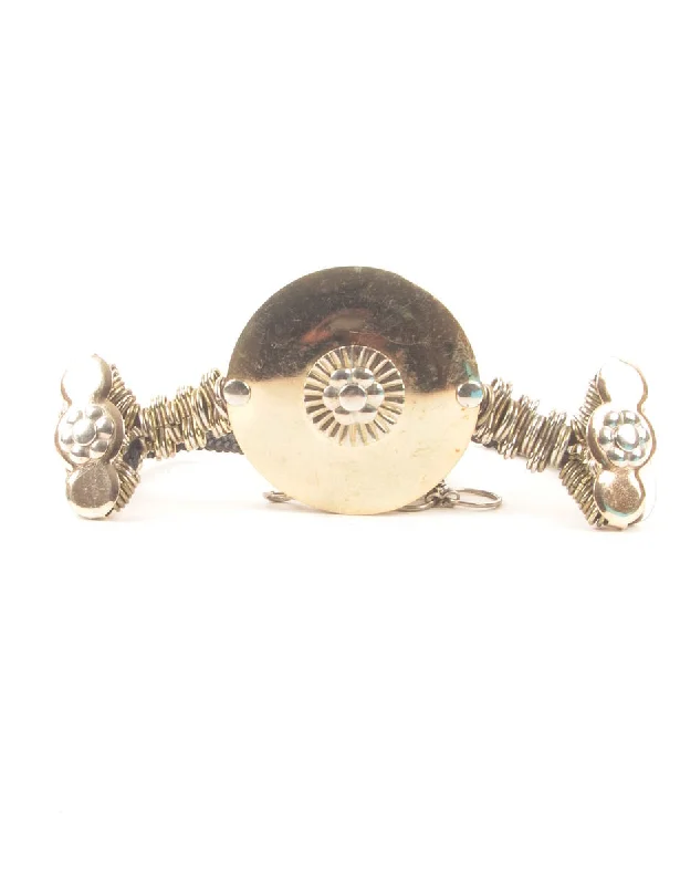 Classic Metal Embellishments Western Belt - M Sophisticated Women's Tailored