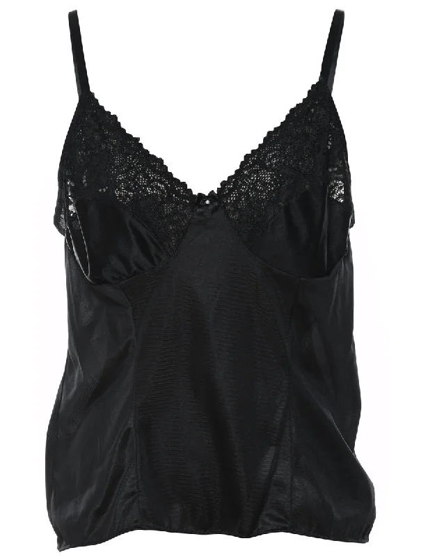 Black Slip - M Youthful Women's Anime - inspired