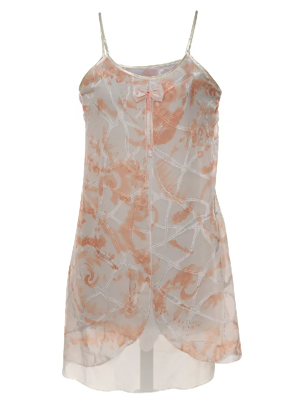 Off White Nightdress - M Dapper Women's 1920S