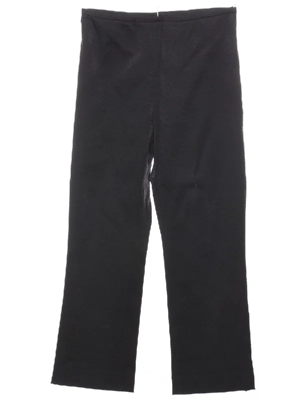 Black Trousers - W30 L28 Modern Women's Tech