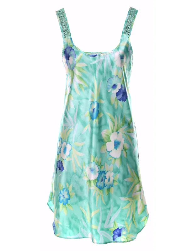 Floral Print Floaty Slip - S garde